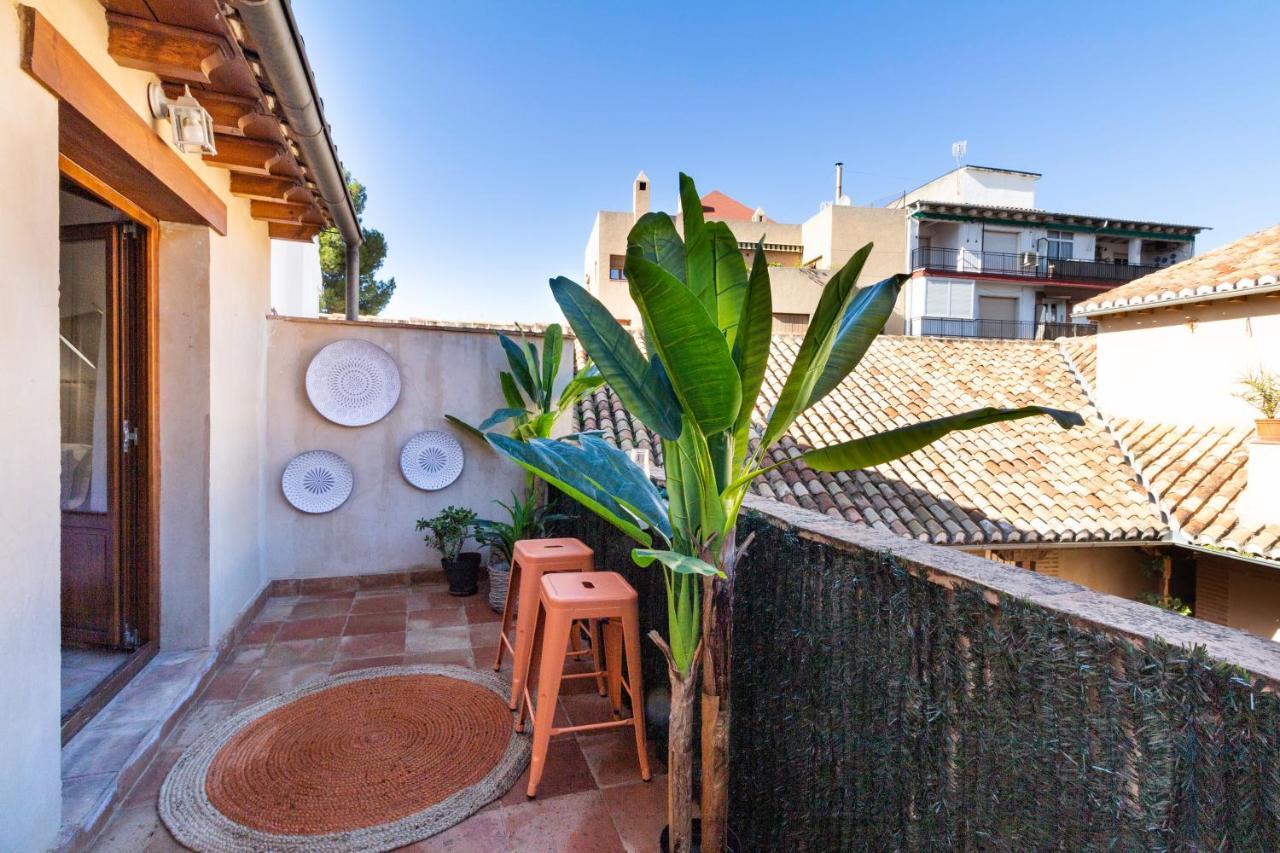 格拉纳达Atico Junto Al Albaicin Con Terraza公寓 外观 照片