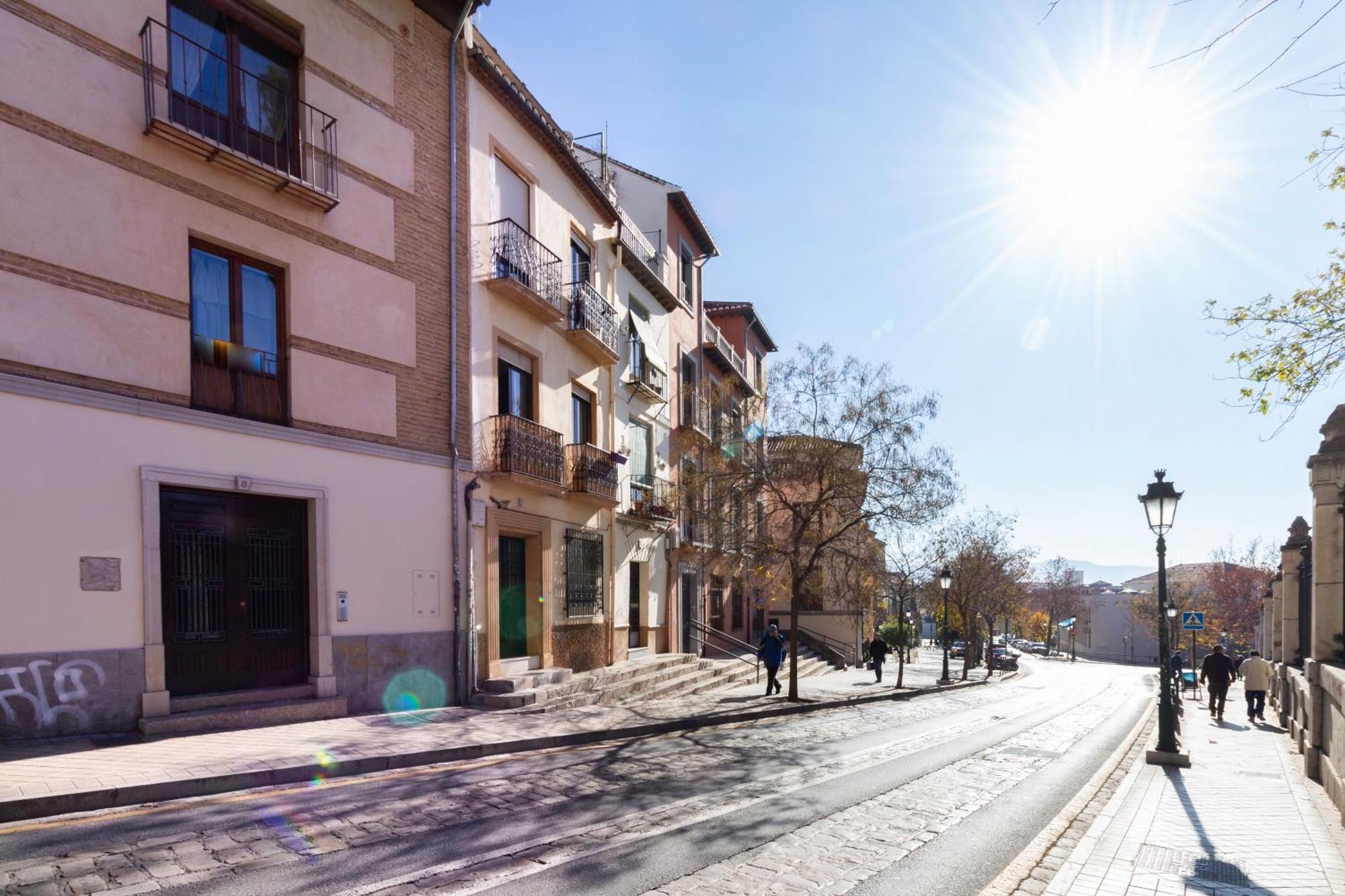 格拉纳达Atico Junto Al Albaicin Con Terraza公寓 外观 照片